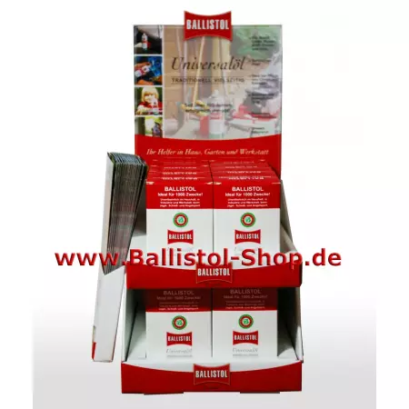 Counter Display Ballistol tissues 20 boxes a 10 wipes