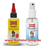 Insect repellent pump spray and Animal care oil each 100 ml