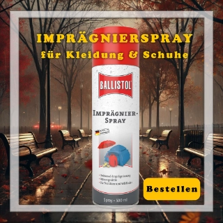 Imprägnierspray für Kleidung, Schuhe, Regenschirme und vieles mehr Imprägnierspray