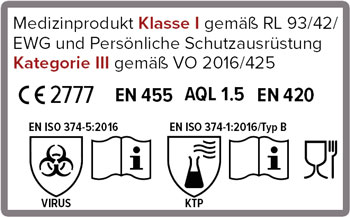 Sicherheit Nitril Handschuhe