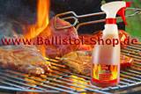 Kamofix cleans also BBQ grates