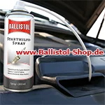 Starthilfespray in den Ansaugstutzen des Luftfilters sprühen Starthilfespray Luftfilter