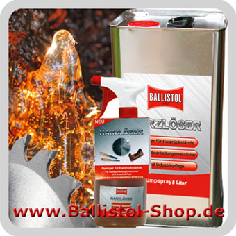 Harz entfernen leicht gemacht