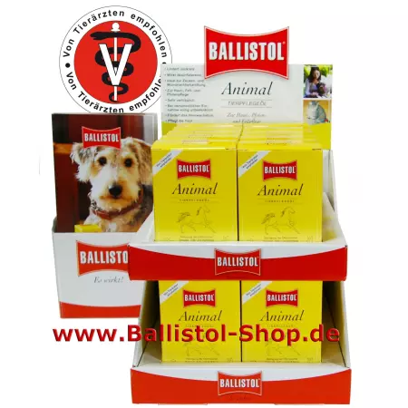 Counter Display Tissues with Ballistol Animal 20 boxes a 10 tissues Counter Display Tissues with Ballistol Animal 20 boxes a 10 tissues