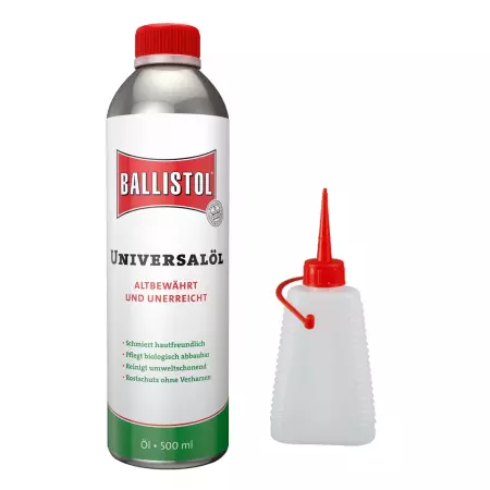 Öler aus Polyethylen 100 ml + Ballistol Universal-Öl 500 ml