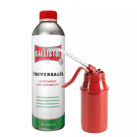 Öler aus Metall 175 ml + Ballistol Universal-Öl 500 ml