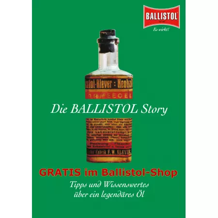 Die Ballistol-Story als gebundenes Heft Die Ballistol-Story als gebundenes Heft
