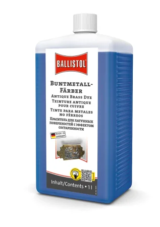 1 Liter Nerofor Br&uuml;nierung zum f&auml;rben von Kupfer, Messing und Bronze