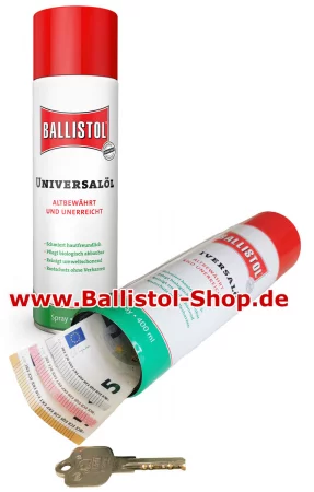Dosentresor und Geldversteck von Ballistol