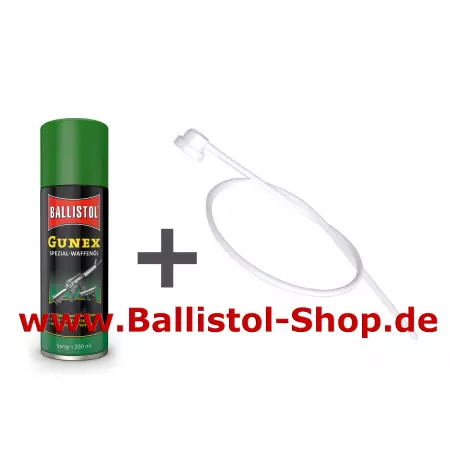 Gunex Spray 200 ml + spray can extension 60 cm Gunex Spray 200 ml + spray can extension 60 cm