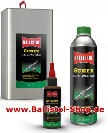 Gunex gun oil fluid weapon oil