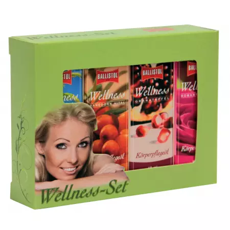 Wellness-Öl Geschenkset 4 X 10 ml Geschenkbox Wellness-Öl Geschenkset 4 X 10 ml Geschenkbox