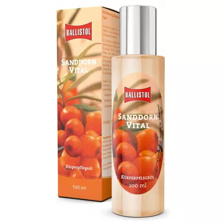 Sanddorn Vital Massageöl, Wellnessöl mit Sanddornöl Sanddorn Vital Massageöl, Wellnessöl mit Sanddornöl