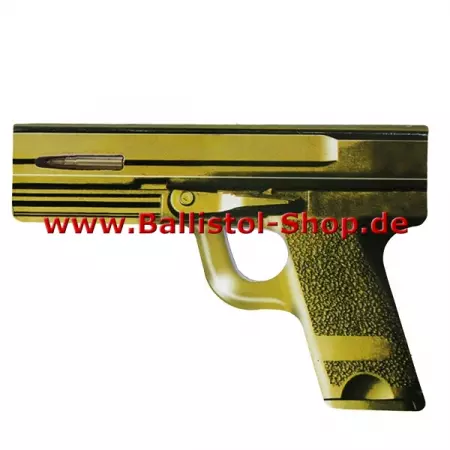 Notizblock Pistole