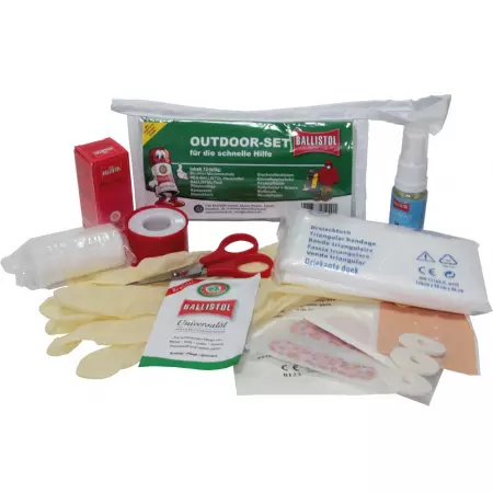 Outdoor-Set für die schnelle Hilfe unterwegs Outdoor-Set für die schnelle Hilfe unterwegs