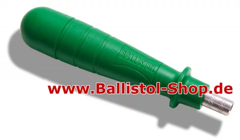 Removable handle for Ballistol cleaning rods