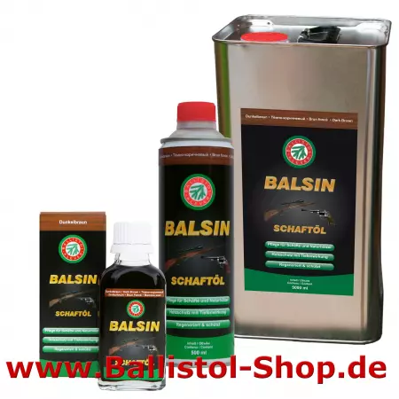 Balsin Schaftpflege-Öl dunkelbraun