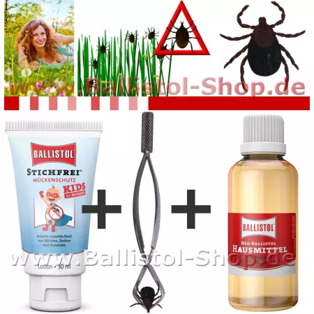 Zeckenschutz-Set für Kinder Zeckenschutz-Set für Kinder