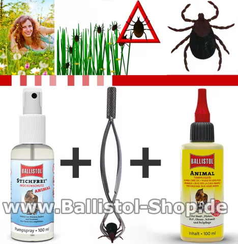 Tick Protection-Kit for animals