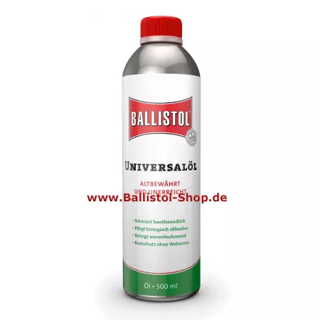 BALLISTOL Animal Öl Tierpflegeöl 500 ml inklusive passenden