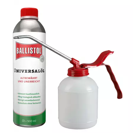 Öler aus Polyethylen 350 ml + Ballistol Universal-Öl 500 ml