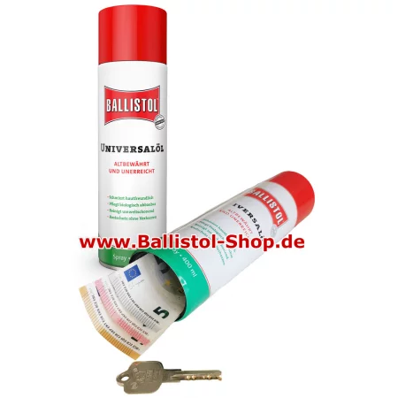 Hidden safe can from Ballistol