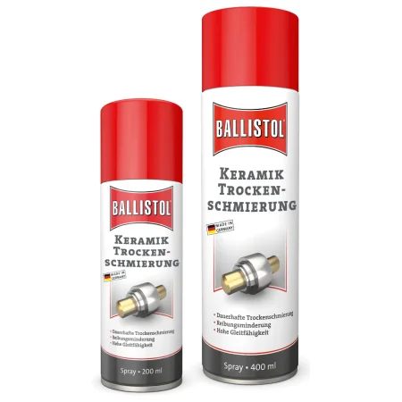 Ceramic spray dry lubrication