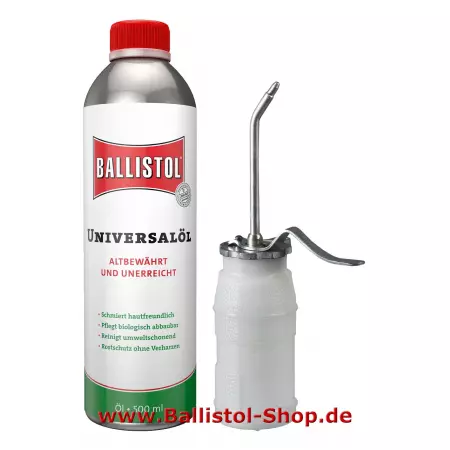 Oiler of Polyethylene 150 ml + Ballistol oil 500 ml