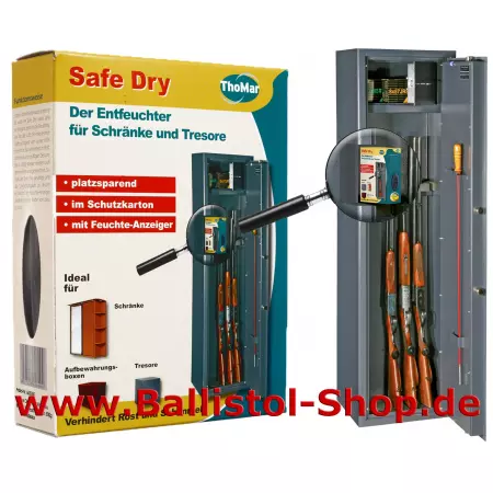 Safe Dry dehumidifier for Weapons locker