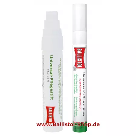 Ballistol care pen + Ballistol fine oil pen