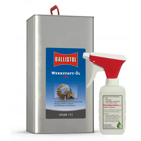 Garage oil 5 liter + atomizer