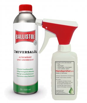 Ballistol Universal Oil 500 ml + Atomizer