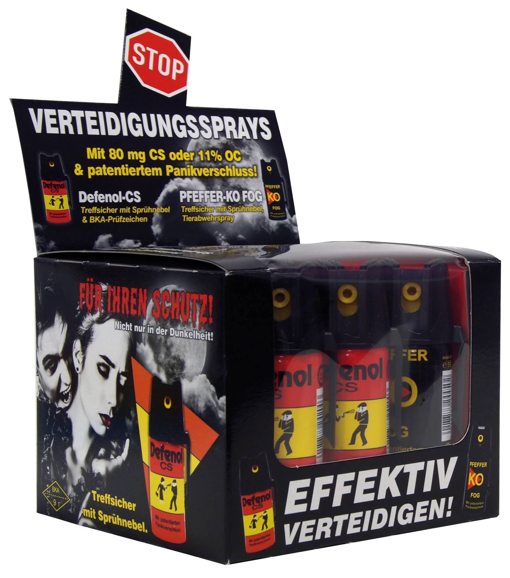 50 ml - Spray anti agression CS 80 gaz défense