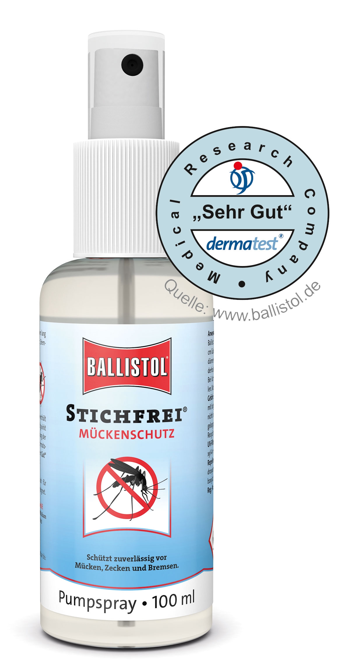 Ballistol Stichfrei Insektenspray und Zeckenspray Mückenschutz Spray