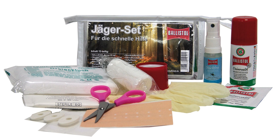 JägerSet für die erste Hilfe unterwegs