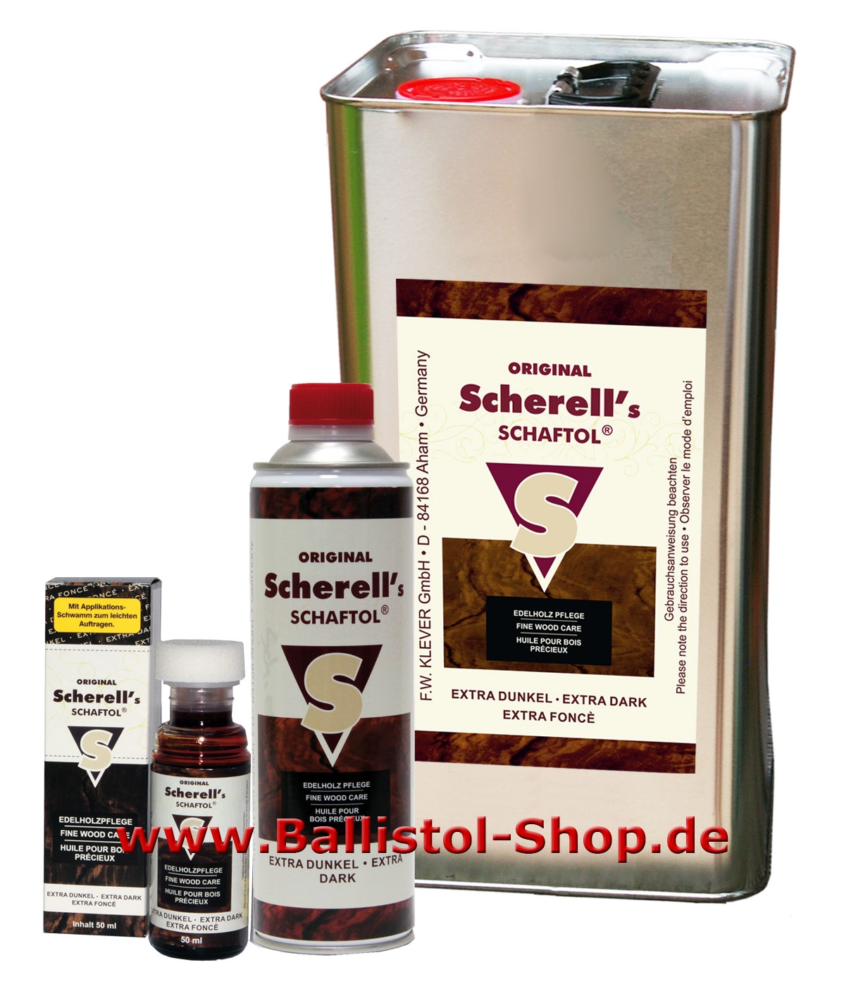 Gun Stock oil from Scherell eytra dark