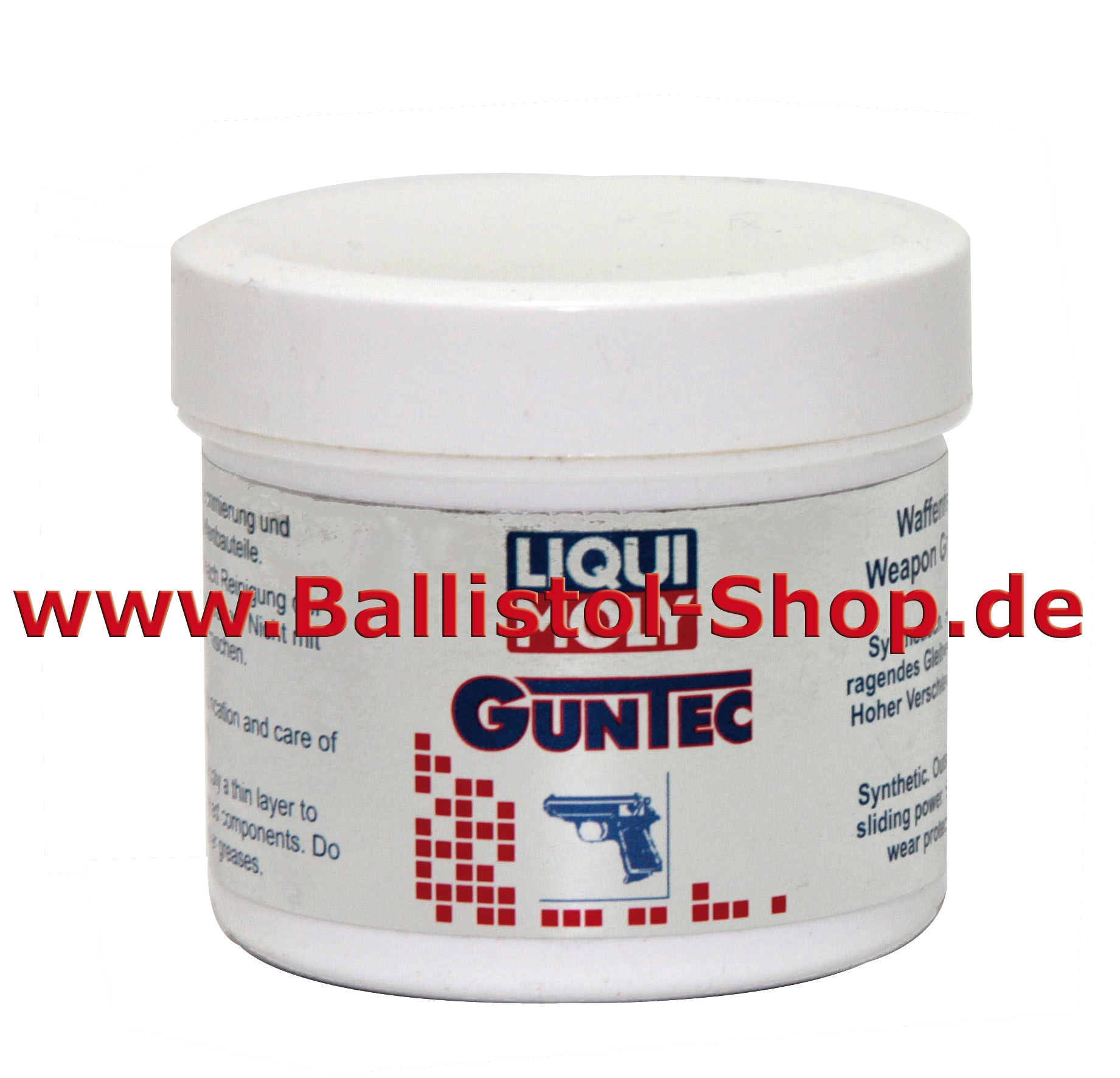 Synthetic Guntec gun grease from Liqui Moly 70 g
