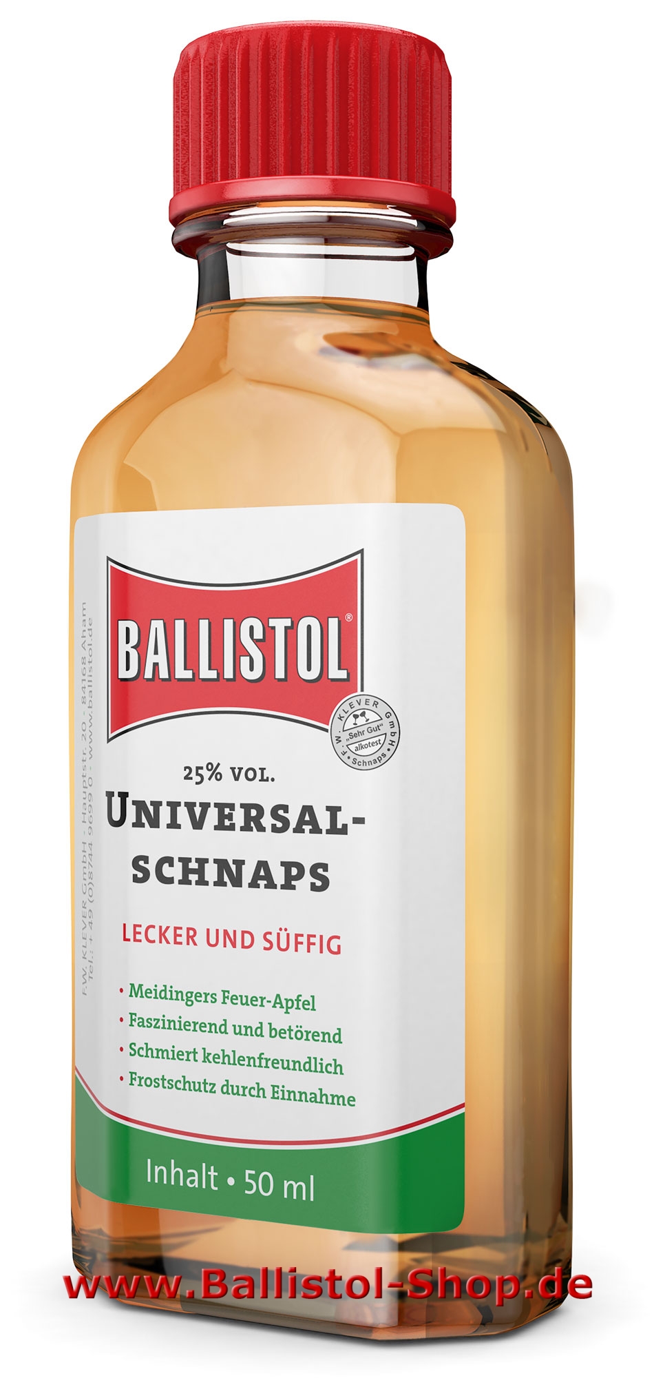 Ballistol UniversalSchnaps FeuerApfel