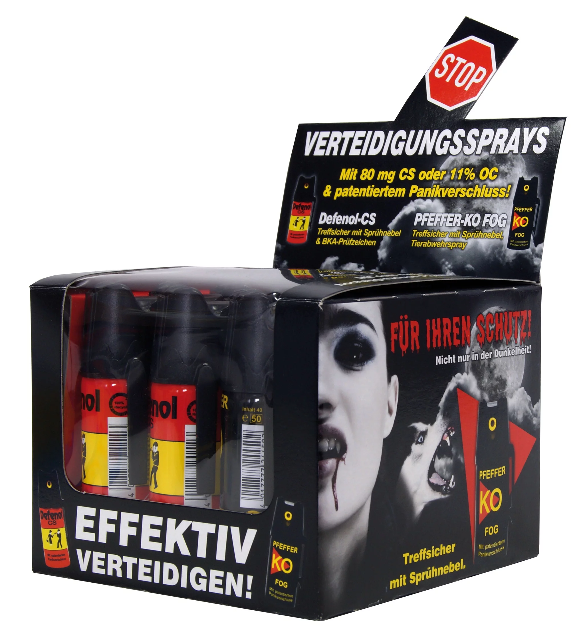 2 x Tierabwehrspray Pfefferspray CS Spray Verteidigungsspray 40ml