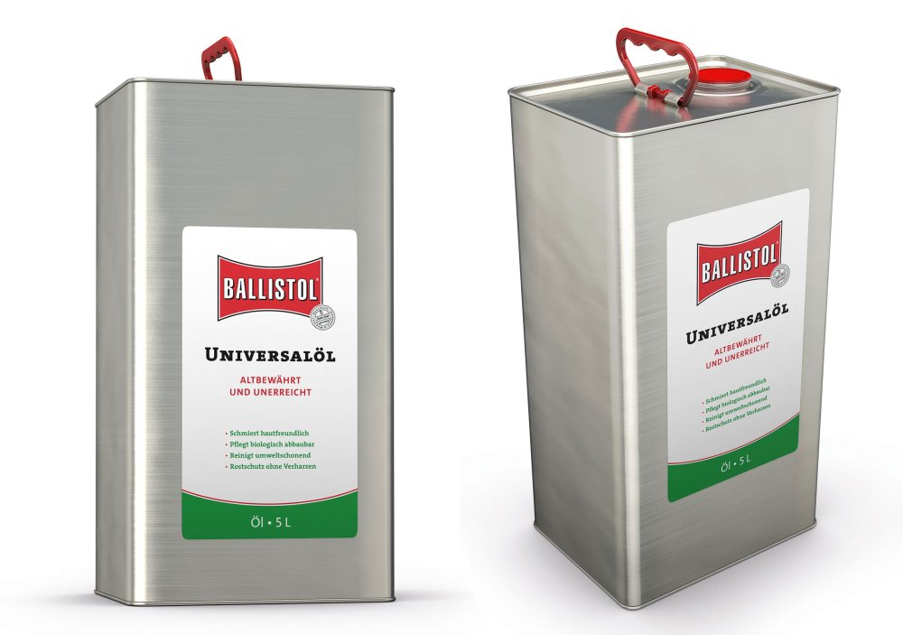 Ballistol Universal-Öl 5 Liter im Kanister Ballistol Universal-Öl 5 Liter im Kanister
