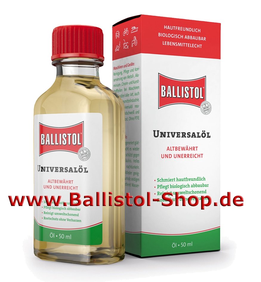 Ballistol Universal-Öl 50 ml flüssig Ballistol Universal-Öl 50 ml flüssig