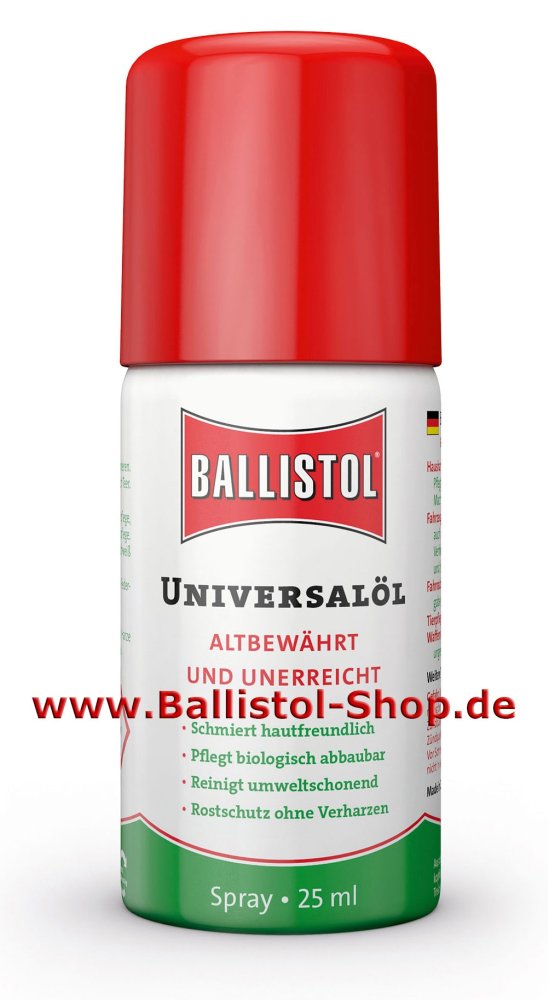 Ballistol Oil 25 ml Spray 20 pieces Ballistol Oil 25 ml Spray 20 pieces
