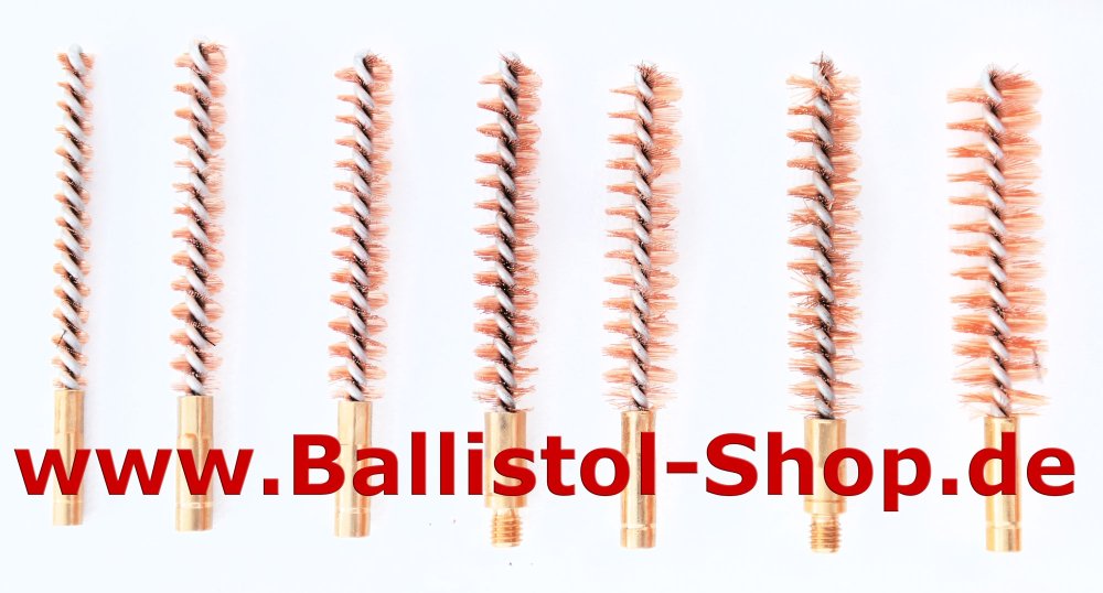 Bronzedrahtbürste für Kugelläufe Bronzedrahtbürste für Kugelläufe