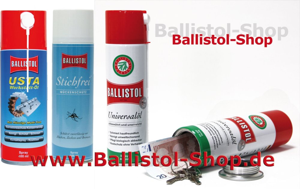 Dosentresor und Geldversteck von Ballistol Dosentresor und Geldversteck von Ballistol