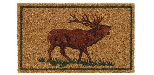 Fußmatte mit Hirsch-Motiv Fußmatte mit Hirsch-Motiv