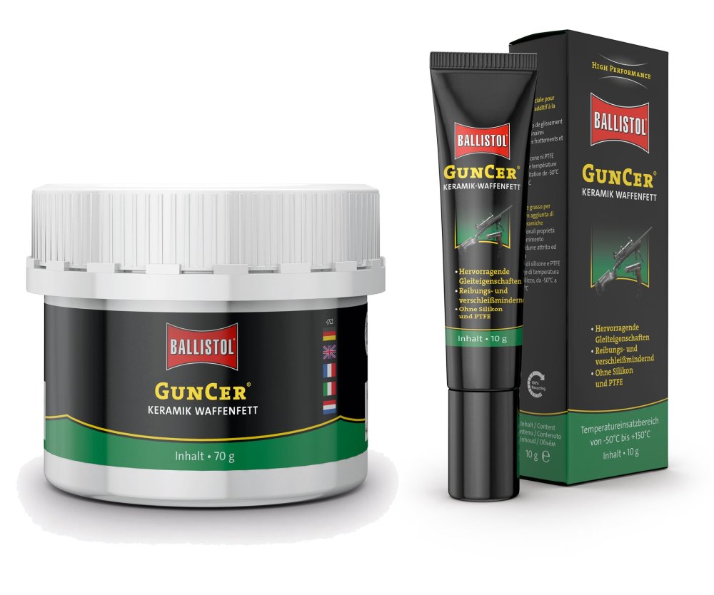 GunCer Waffenfett mit Keramik-Additiv GunCer Waffenfett mit Keramik-Additiv