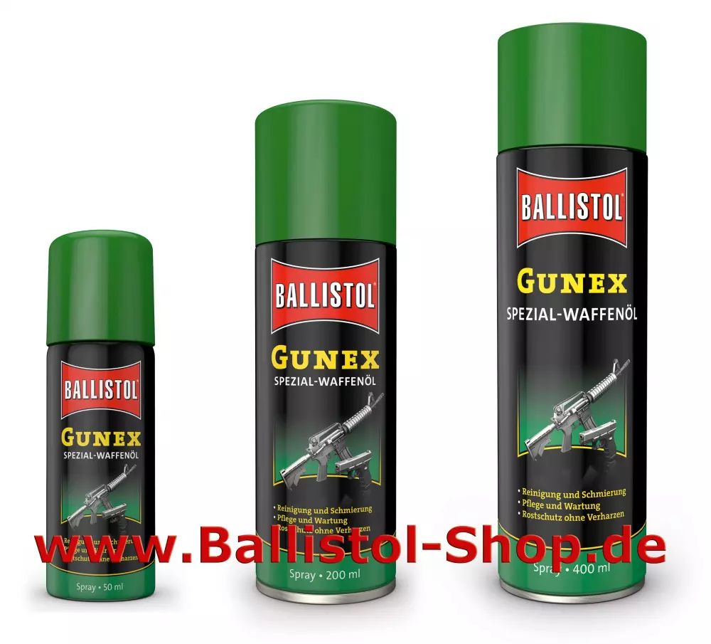 Gunex Gun Oil spray from Ballistol