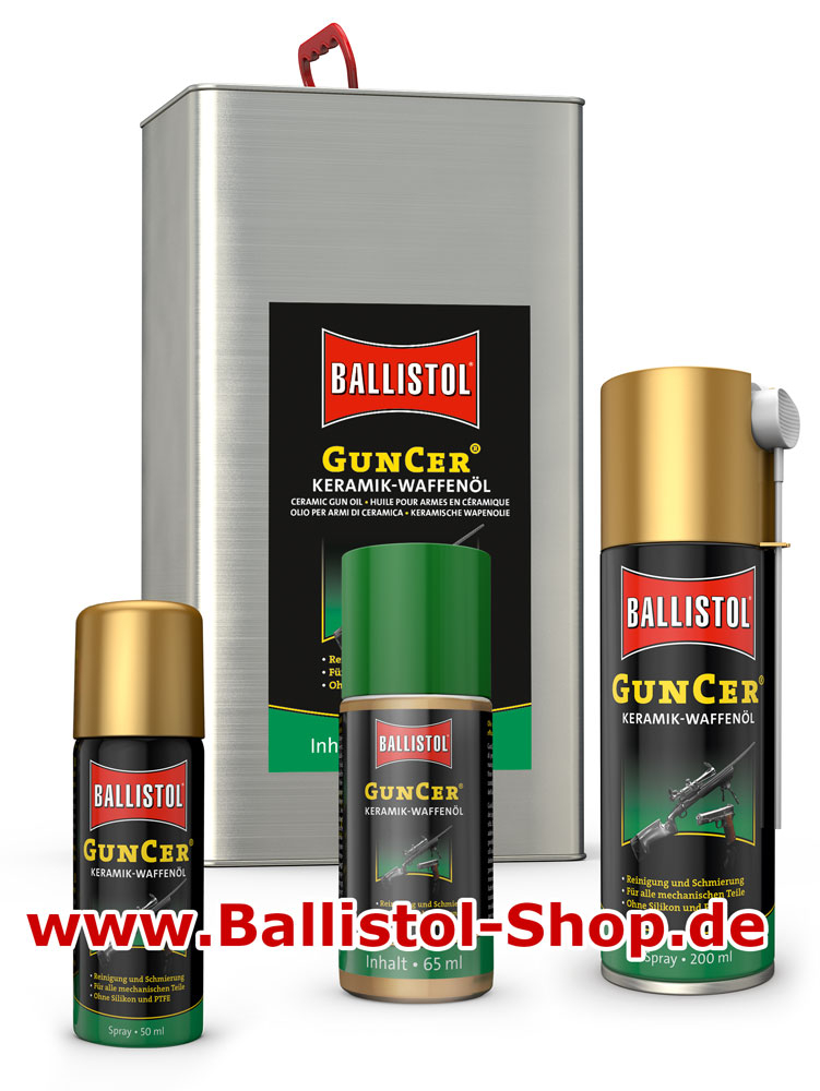GunCer Waffenöl mit Keramik-Additiven GunCer Waffenöl mit Keramik-Additiven