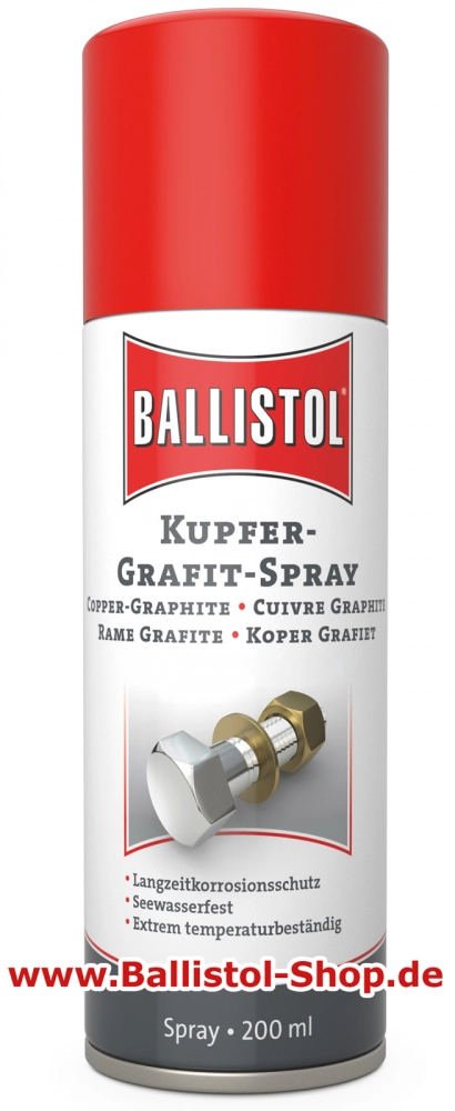 Montagespray und Demontagespray – Kupfer Grafit