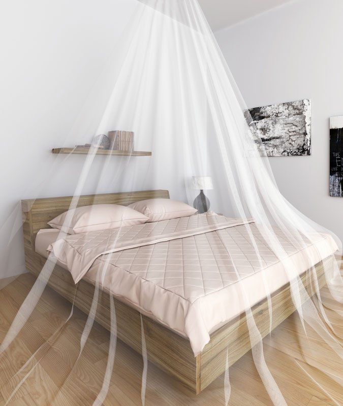 Mückennetz für Einzelbett Mückennetz für Einzelbett